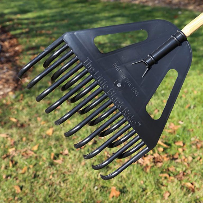 Lightweight, Sturdy, More Efficient Rake | Little Black Rake